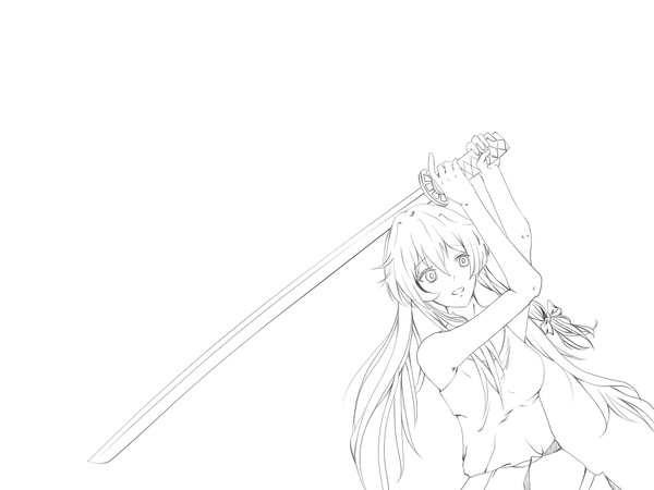 由乃线稿