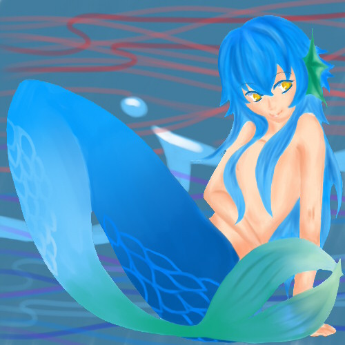 人魚蒼葉