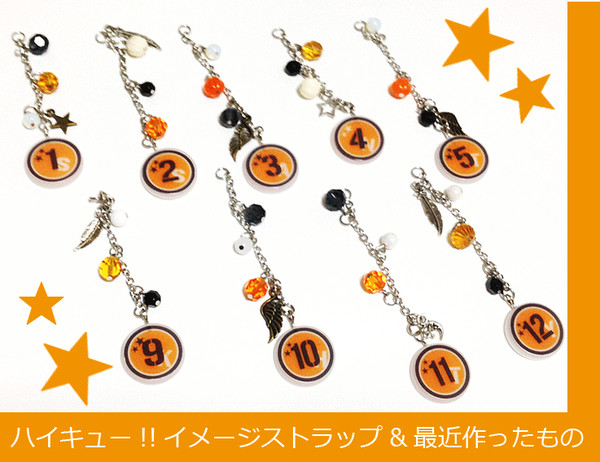 【ハイキュー!!】コイン型ストラップ&その他グッズ【P4】