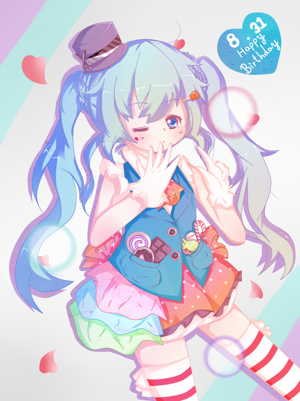 ミク誕(‵∪,●)~