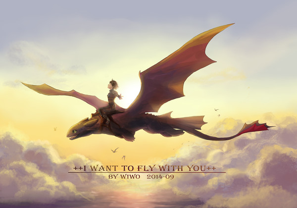 I want fly with you