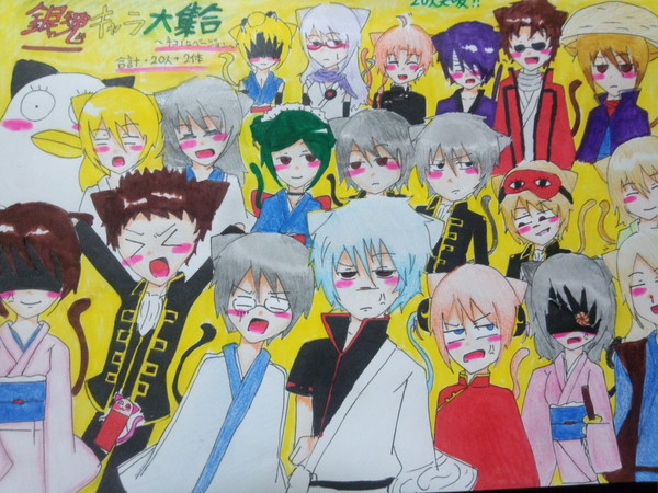 銀魂キャラ大集合！！～猫耳version～