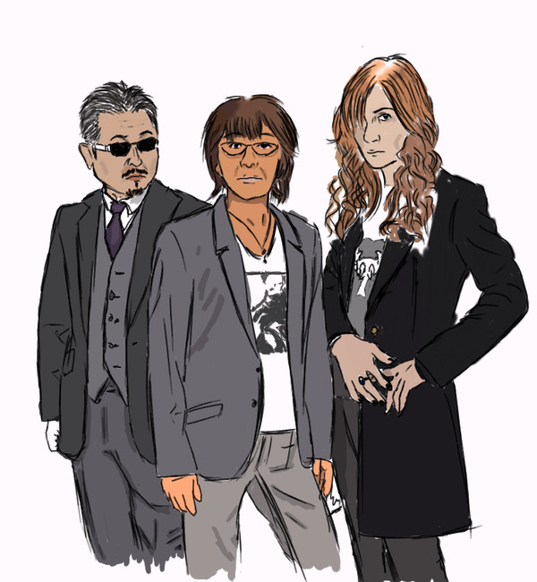 alfeeの似顔絵