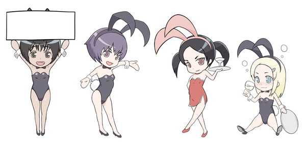 3頭身バニーガール