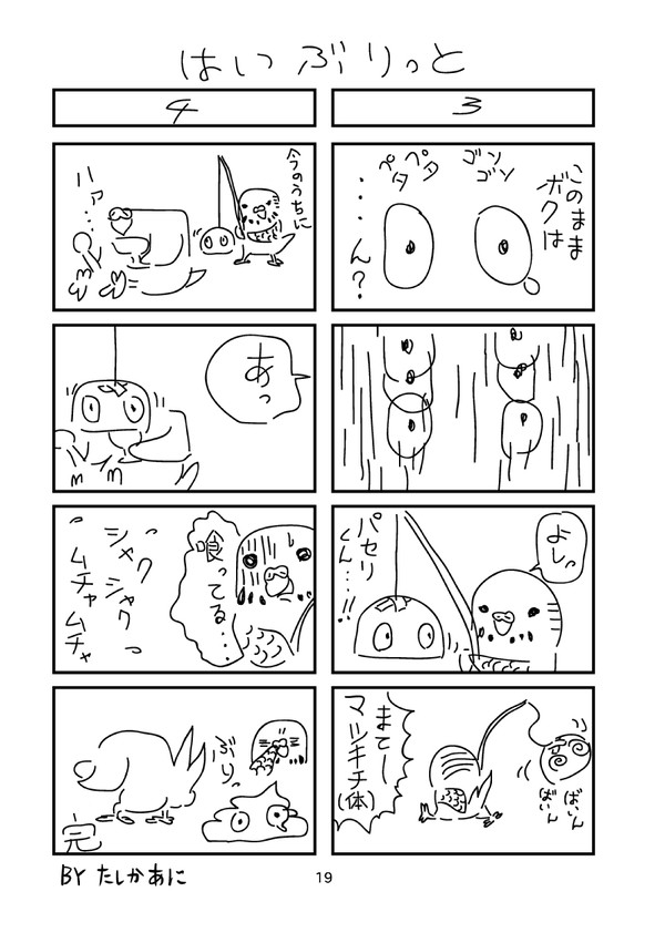 インコえにっき４　はいぶりっと(2)