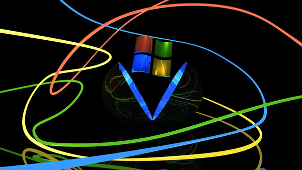 解き放たれるWindows Logo