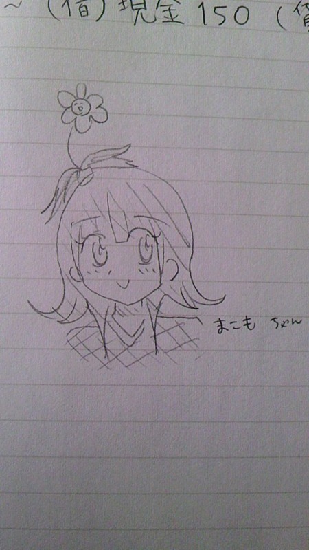 【オリジナルキャラクター】真菰ちゃん(案)