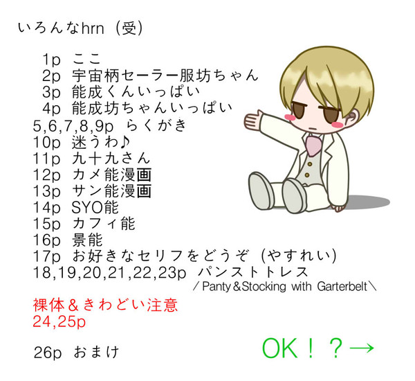 【腐向け】たまったやつ
