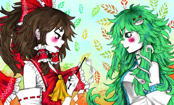 Reimu vs Sanae