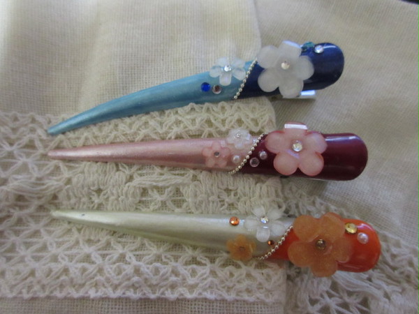 くちばしヘアクリップ