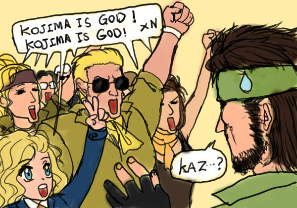 KOJIMA IS GOD!