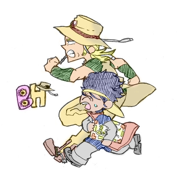 3部らくがきとまんが