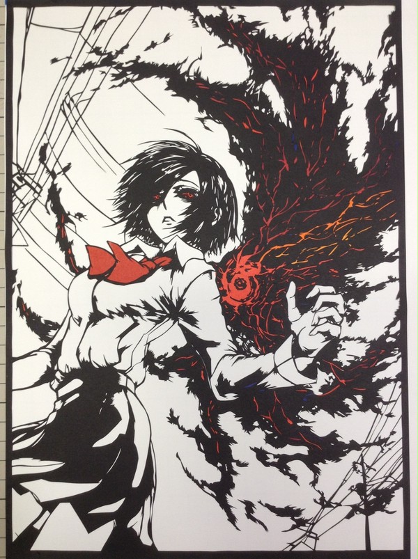 東京喰種『切り絵』