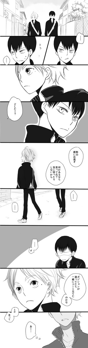 平行線上のカラス　【影菅】