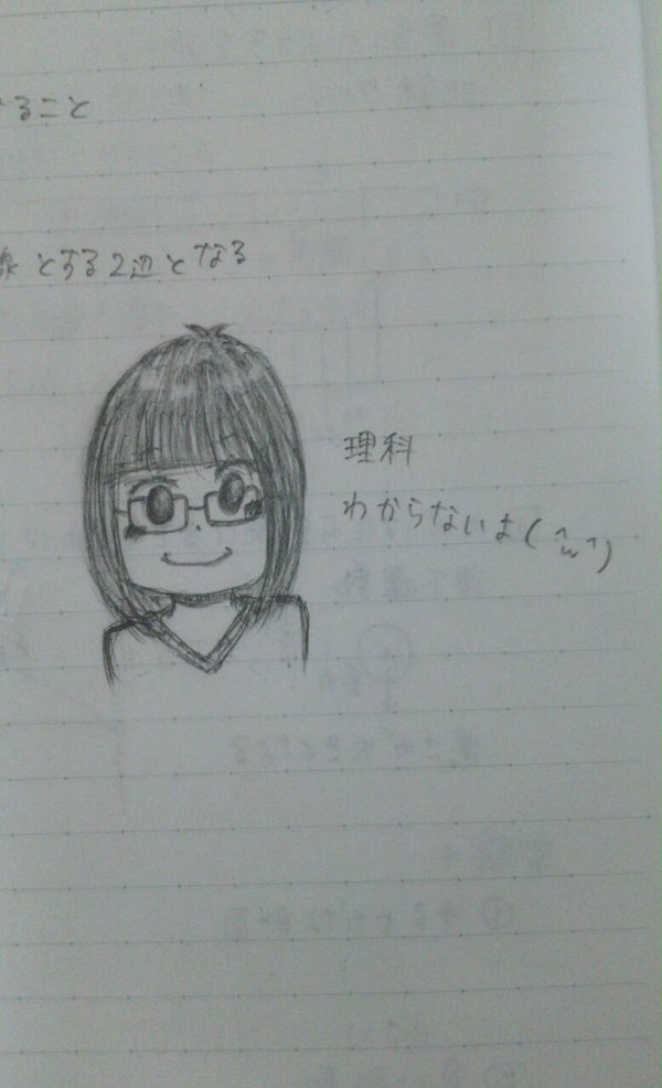 今日テストだ