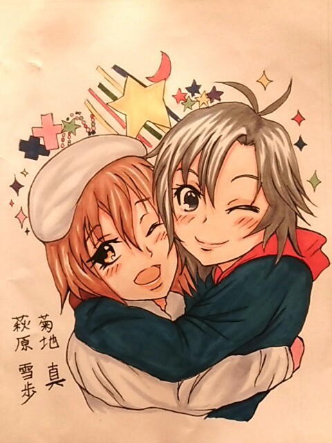 アイマス 落書き