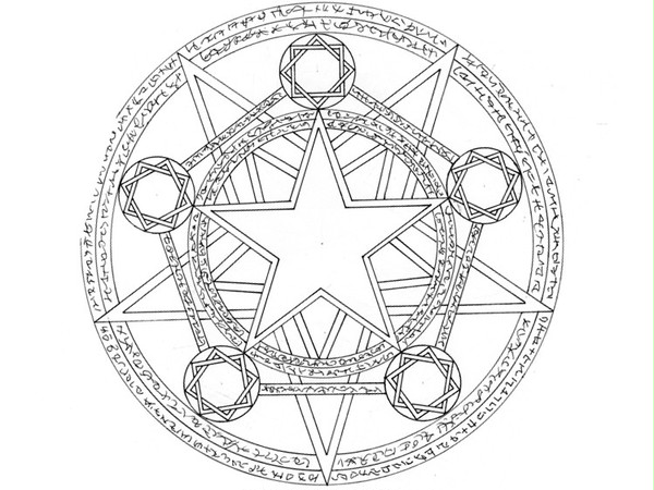 魔法陣 五芒星