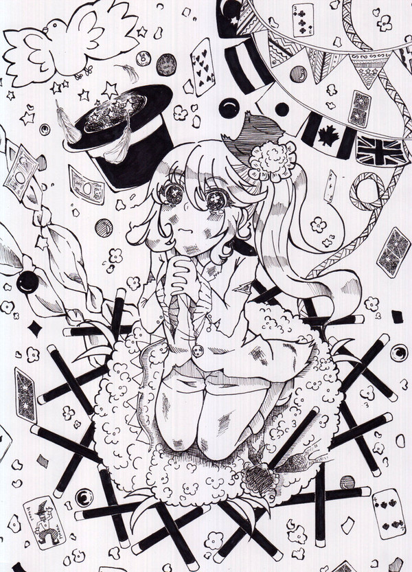 ドジっ子マジシャンマリーちゃん