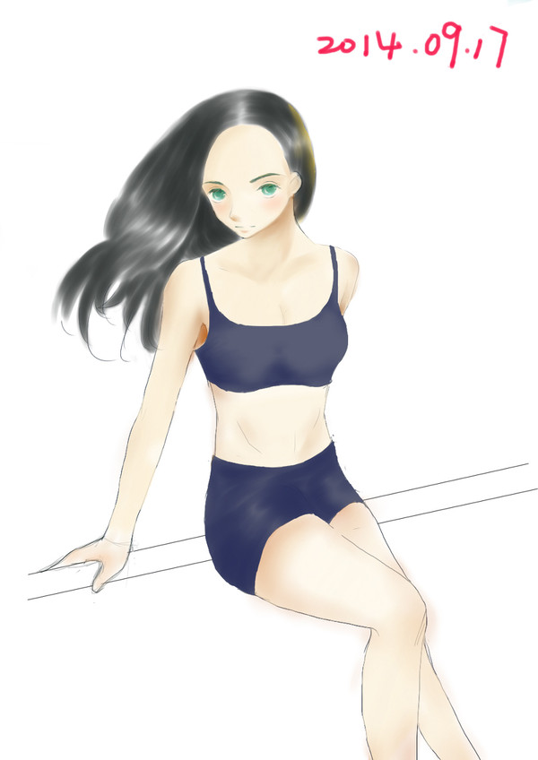 黒髪の女の子