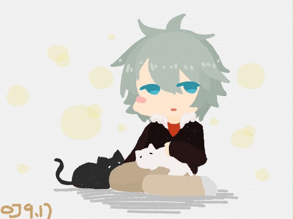 Akira与猫