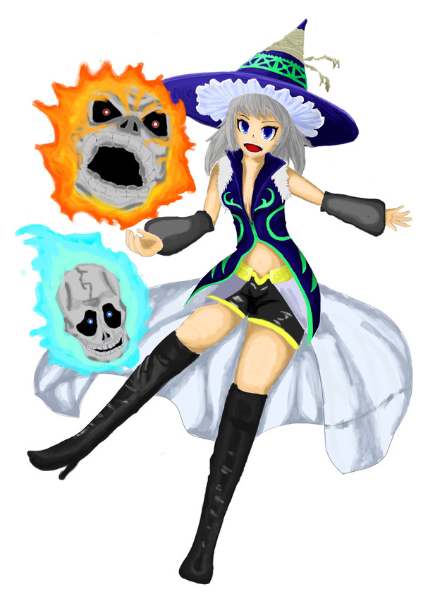 黒の世界の魔女