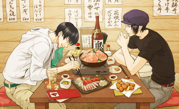 現世地獄の居酒屋で