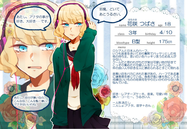 【まりちか】花咲 つばさ【生徒】