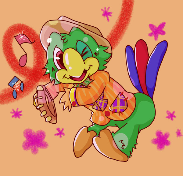 タンバリン ちゃちゃちゃ♪