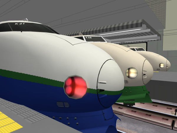 200系の3並び