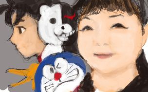 似てね絵　大山のぶ代