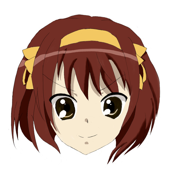 涼宮ハルヒの憂鬱　涼宮ハルヒ　模写３