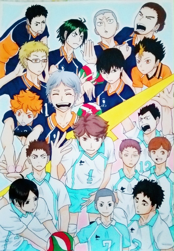 ハイキューお疲れ様でした(人´エ`*)♪