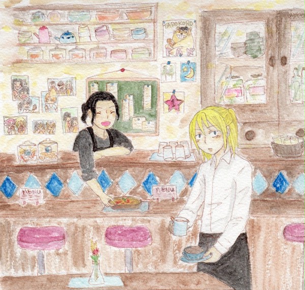 喫茶　星と月