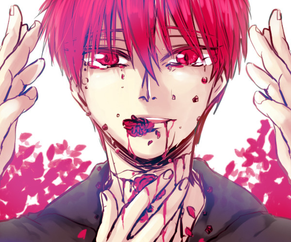 虹赤 花吐き病