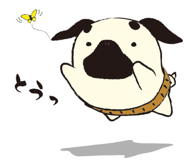 LINEスタンプ【まろパグ】