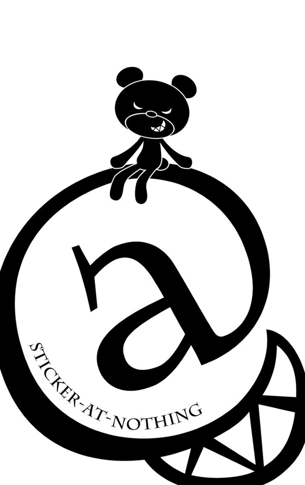 St@Nth　＠ロゴマーク　悪だクマ