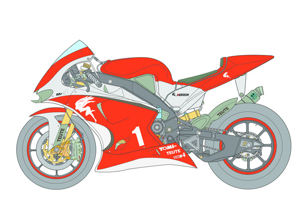 bike color red