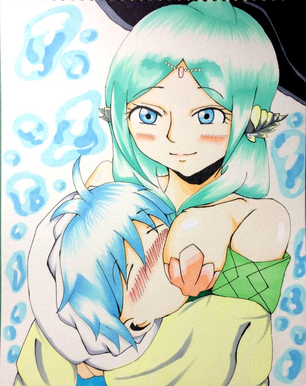 【リク絵】ヤムさん×アラジン