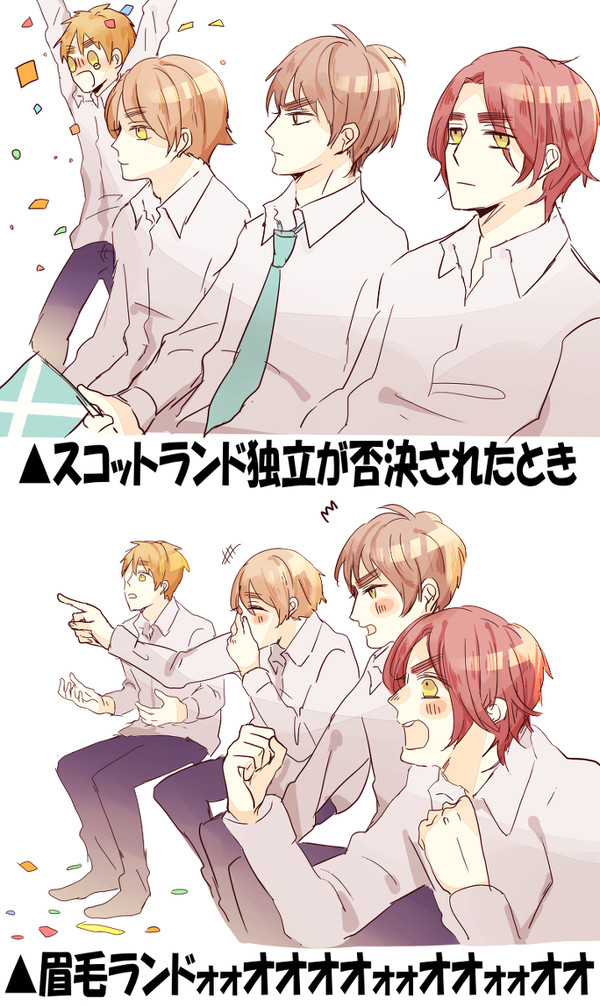 眉毛ランドショック