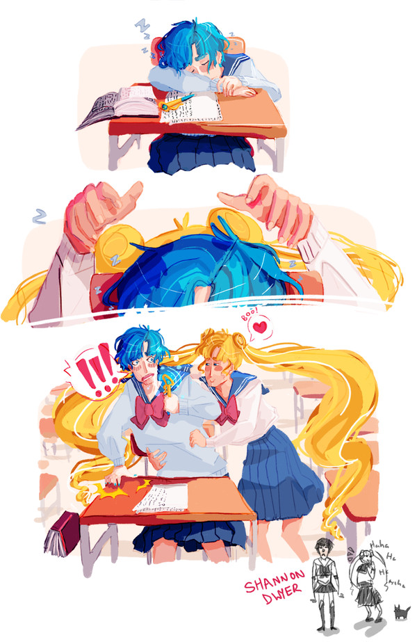 ami and usagi