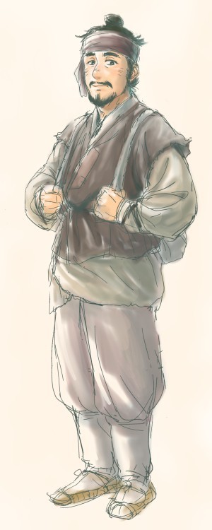下男