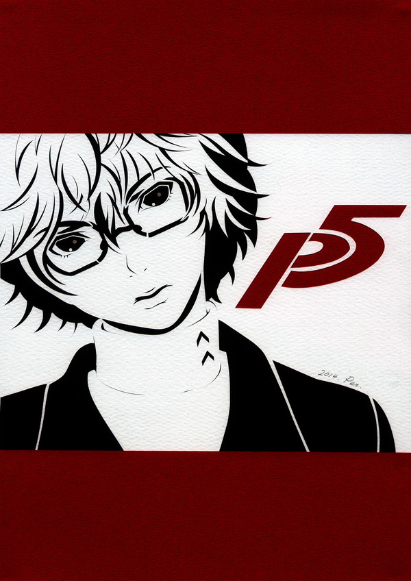 ［切り絵］＠＠