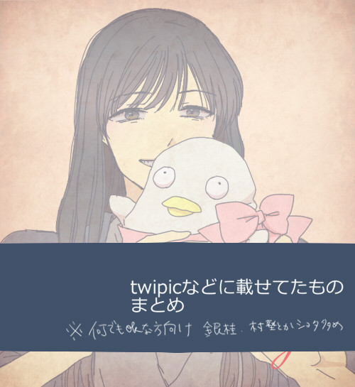 twipicなどに載せていたものまとめ