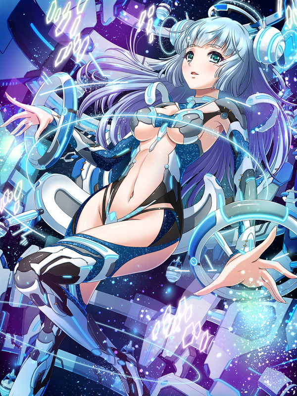 【仕事絵】サイバーオペレーターガール