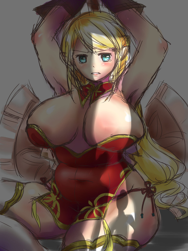 ぽちゃ戦士娘