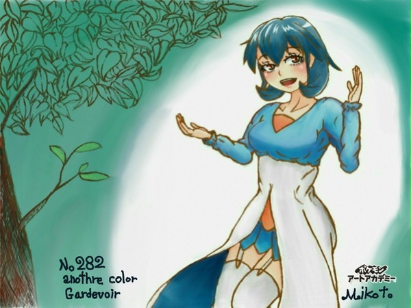 サーナイト擬人化をPAAで描いてみた