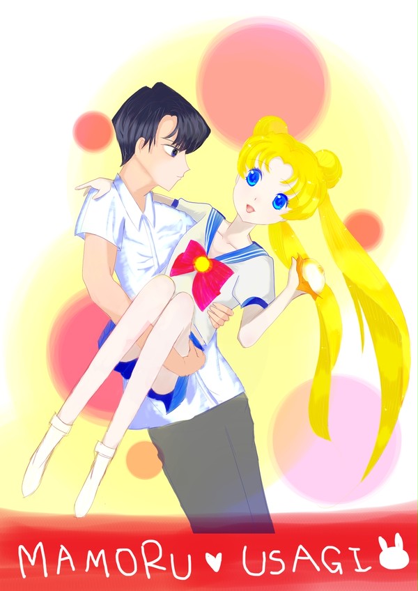 まもちゃんとうさぎ