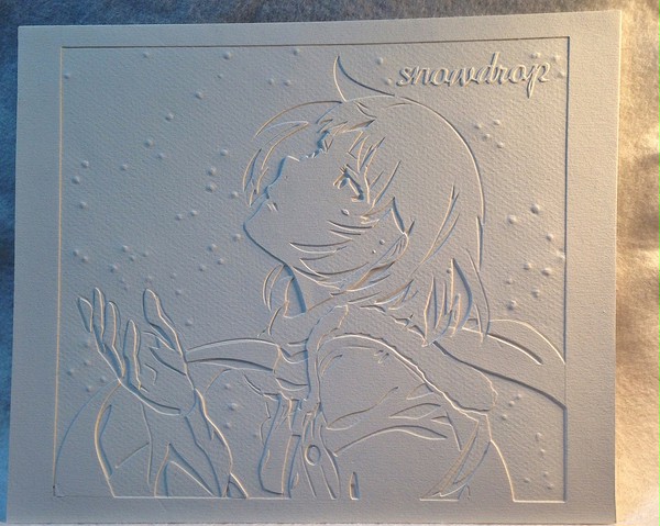 【切り絵】snowdrop【恋物語】