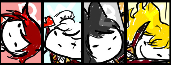 RWBYらくがきつめ