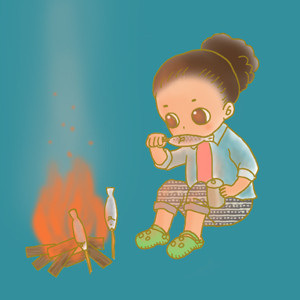 お友達に描いた絵